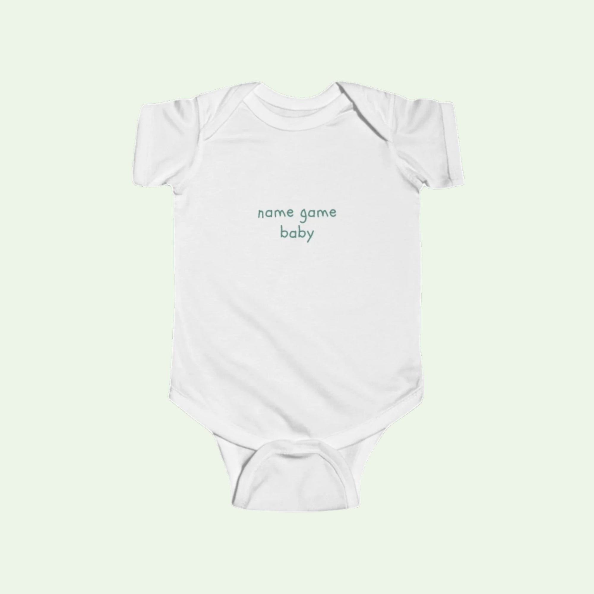 Baby Onesie Bodysuit - Name Game Baby