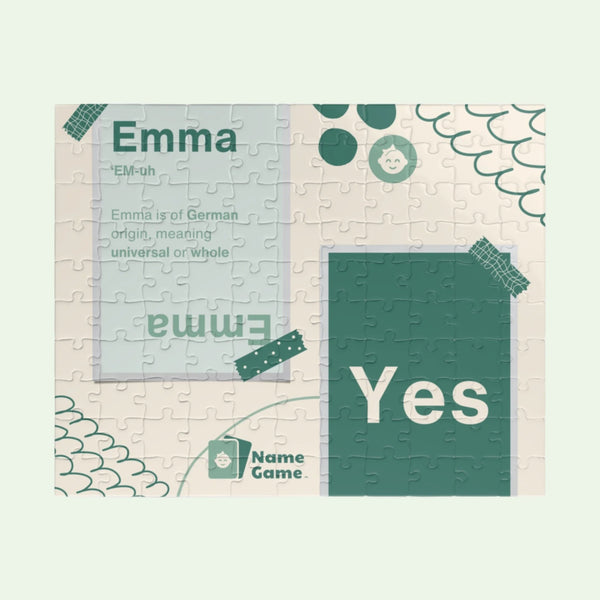 Emma Name Reveal Puzzle for Girls